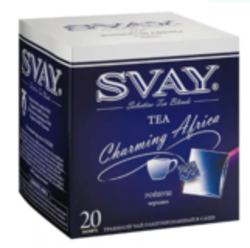 Чай SVAY Charming Africa 20*2гр (ройбуш, черника) 